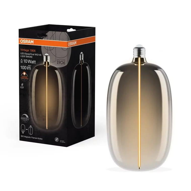 Lemputė Osram LED, E27, 4.8W, 100lm, 1800K, DIM