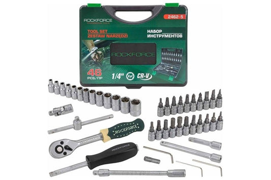 Zestaw nasadek ROCKFORCE 46 szt.
