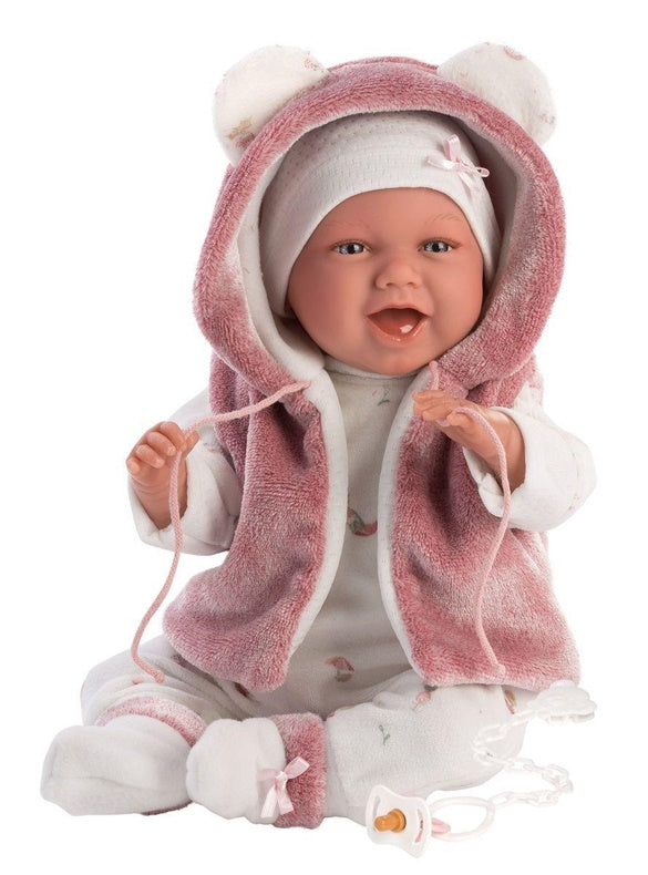 Lalka-niemowlak Llorens Mimi Fuxia 74070, 42 cm