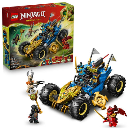 Konstruktor LEGO® Ninjago Jay samochód 71856, 387 elementów.