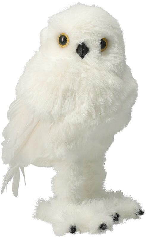 Dekoracja Sowa, 24 cm, biała