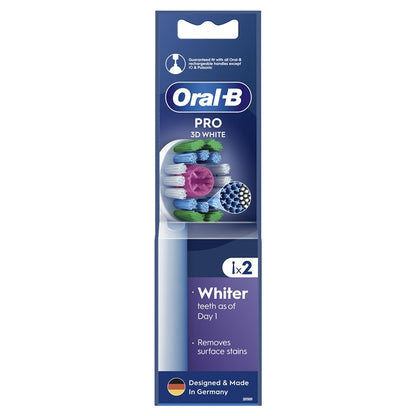 Dantų šepetėlio galvutė Oral-B EB18-2 3D, 2 vnt.