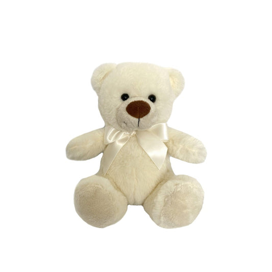 Pliušinis žaislas Teddy bear, baltas, 20 cm