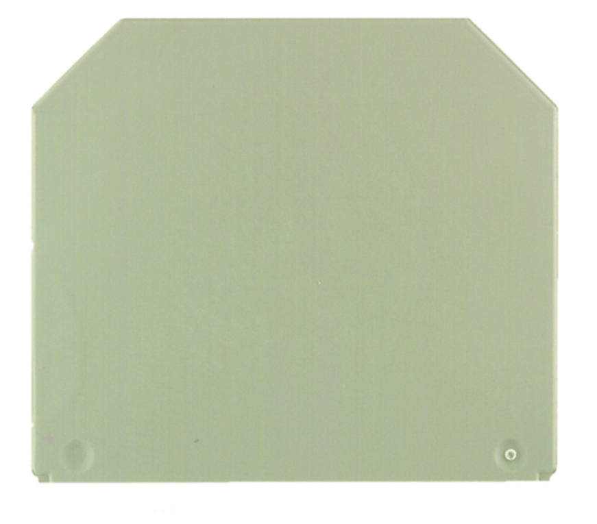 1050100000 WAP 16+35 WTW 2,5-10 W-Series end plate/partition plate, dark beige