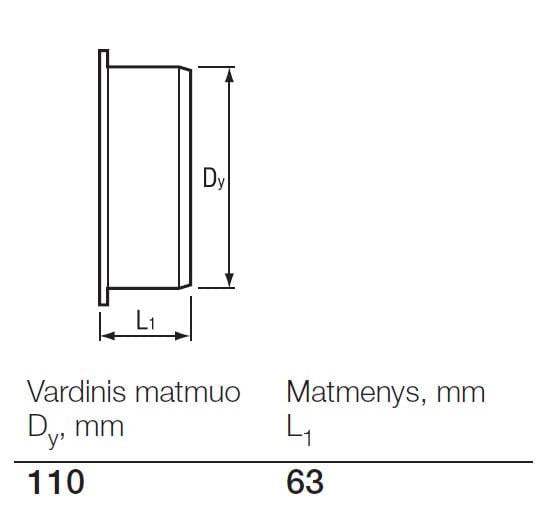 Zaślepka kanalizacyjna zewnętrzna Wavin, Ø 110 mm