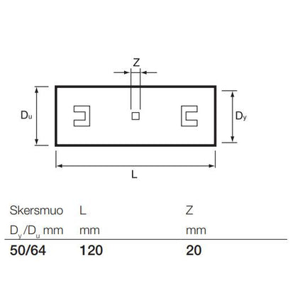 Drenažo vamzdžių jungiamoji mova Wavin, Ø 50 mm