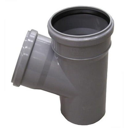 Vidaus kanalizacijos trišakis Wavin, Ø 110 / 110 mm, 67°