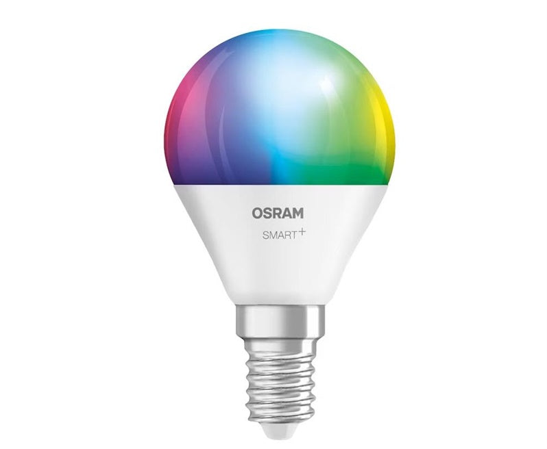 LEMPUTĖ LED WIFI P40 E14 4.9W 470LM RGBW