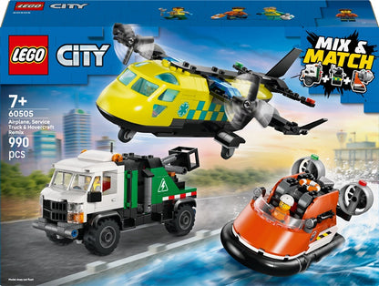 Konstruktor LEGO® City Samolot 60505, 990 elementów.