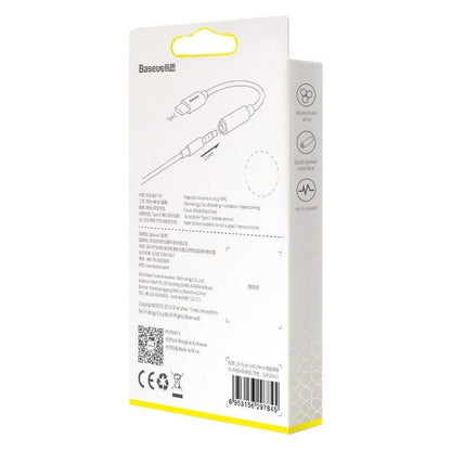 Adapter Baseus USB-C na 3.5mm USB C, 3.5mm 0.05 m, czarny