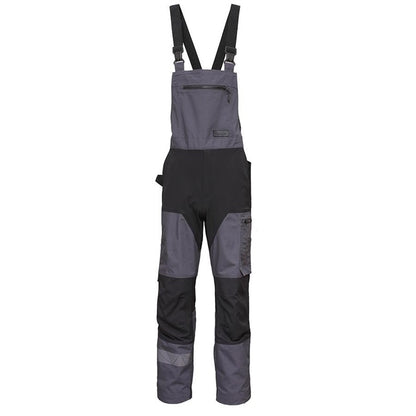 Spodnie ogrodniczki BoSafety Cirius, czarno-szare, rozmiar 48