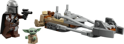 Konstruktorius LEGO® Star Wars™ greitaeigis motociklas,58vnt
