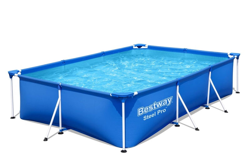 Basen stelażowy Bestway Steel Pro 56411, niebieski, 3300 l