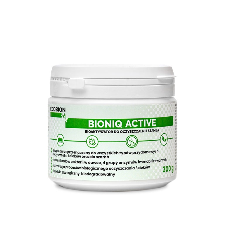Biopreparatas valymo įrenginiams BioniQ Active 0.3 kg