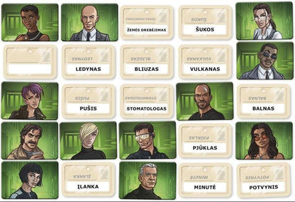 Stalo žaidimas Brain Games Codenames Duet, LT
