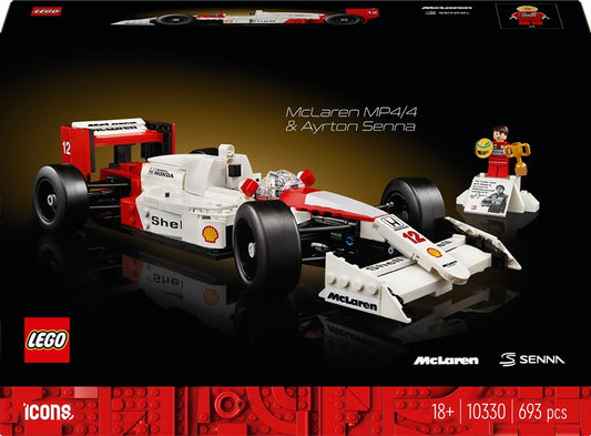 Konstruktor LEGO Icons McLaren MP4/4 i Ayrton Senna