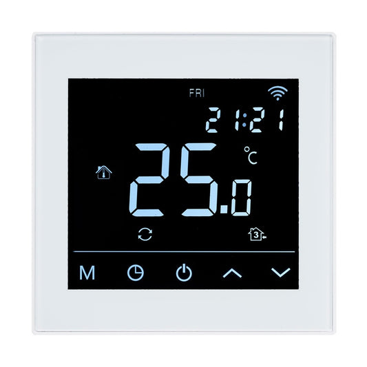 Termostat HEATCOM HC91 Wi-Fi, biały