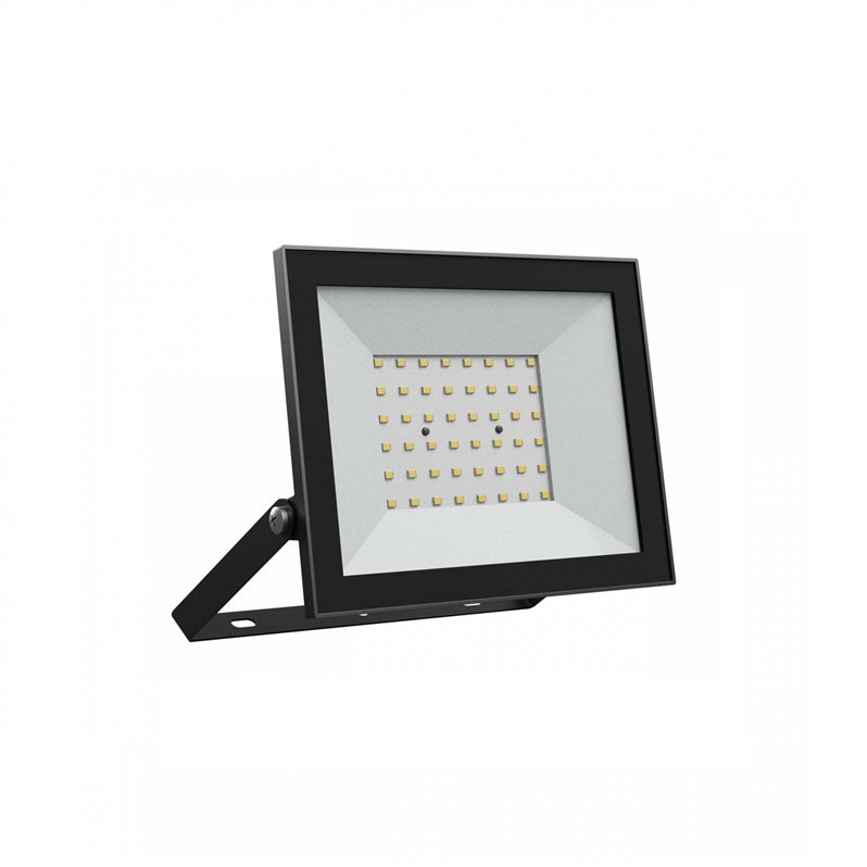 NAŚWIETLACZ ZEWNĘTRZNY LED 50W 230V NW IP65 CZARNY