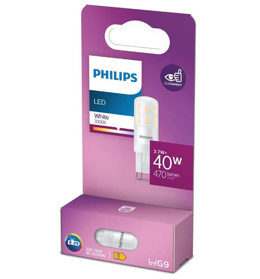 Żarówka Philips LED, 3000 K, G9, 3,7 W, 470 lm