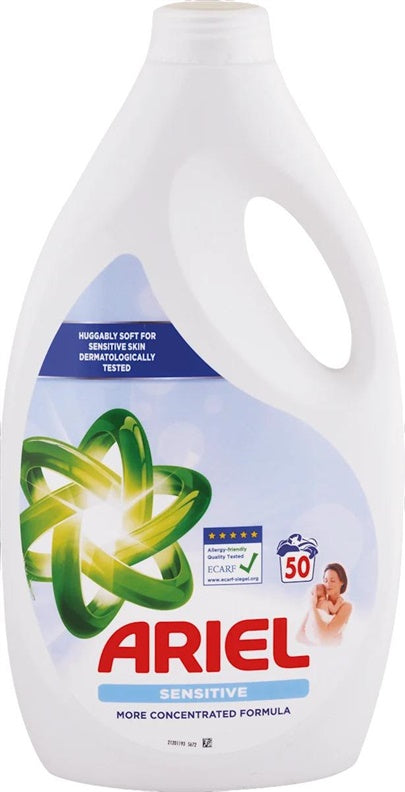 Żel do prania Ariel Sensitive, 2.25 l
