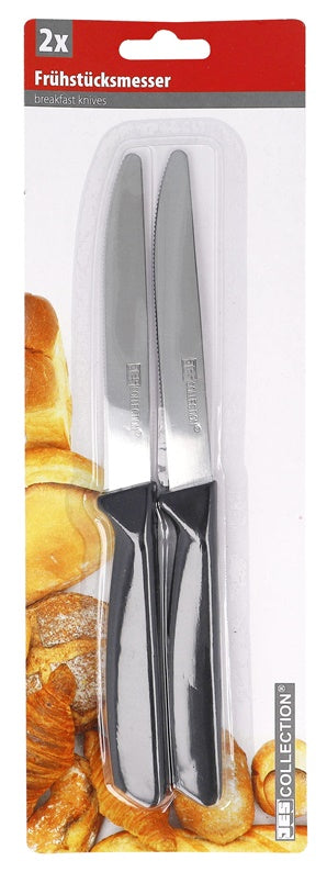 Peilis, nerūdijantysis plienas, įvairių spalvų, 2 vnt.