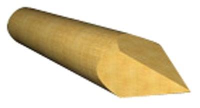 Słup zaimpregnowany, zaostrzony, klasa 3, 6 x 2500 mm