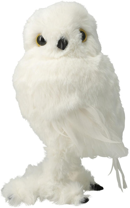 Dekoracja Sowa, 24 cm, biała