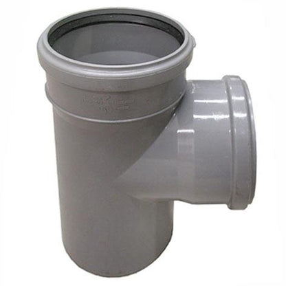 Vidaus kanalizacijos trišakis Wavin, Ø 110 / 110 mm, 88°