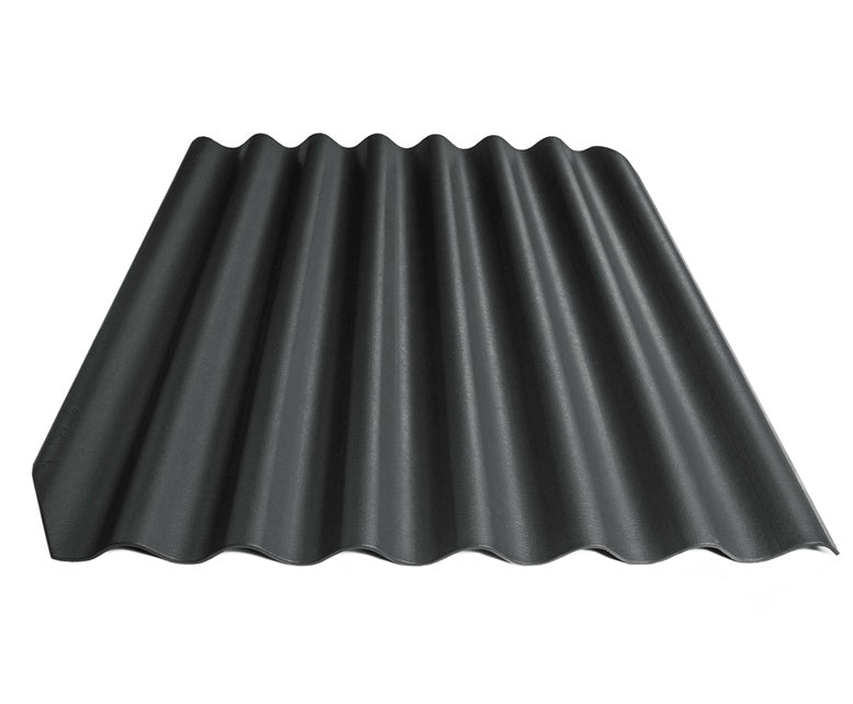 Banguotas lakštas Eternit Klasika 8B 1250x1130 mm antracitas