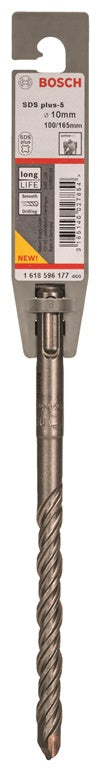 Betono grąžtas Bosch S4L, SDS-plus, 10x165 mm