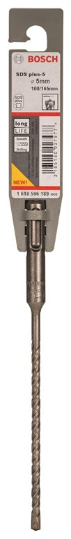 Betono grąžtas Bosch S4L, SDS-plus, 5x165 mm