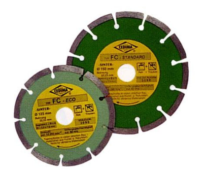 Deimantinis pjovimo diskas Cedima 115x22,23x1.6/1.9mm FC-10
