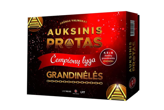 Stalo žaidimas Auksinis Protas "Grandinėlės"