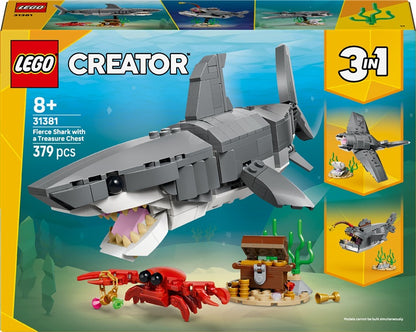 Konstruktor LEGO®Creator 3w1 Groźny rekin 31381 379el.