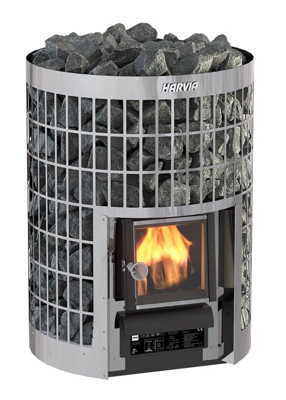 Piec do sauny opalany drewnem Harvia Cilindro 16, 16 kW