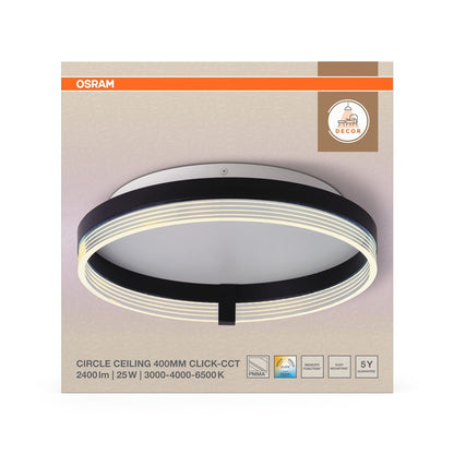 Šviestuvas lubų Osram, LED, 25W, 3000-6500K, 1350lm.