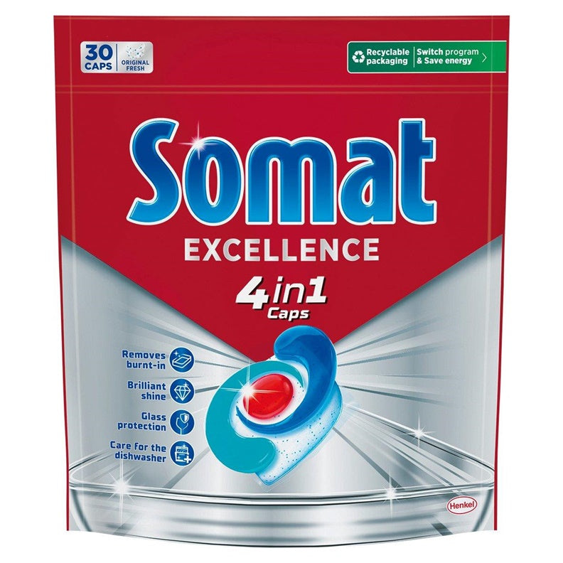 KAPSULĖS INDAPLOV EXCELLENCE 4IN1 30VNT
