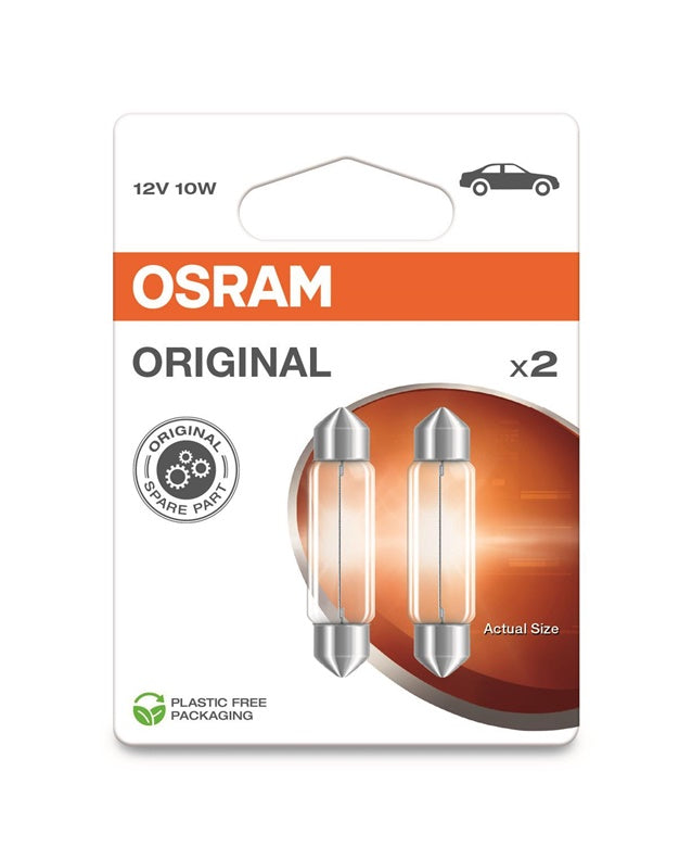 ŻARÓWKA SAM. OSRAM 6411-02B 10W 12V SV8.5-8
