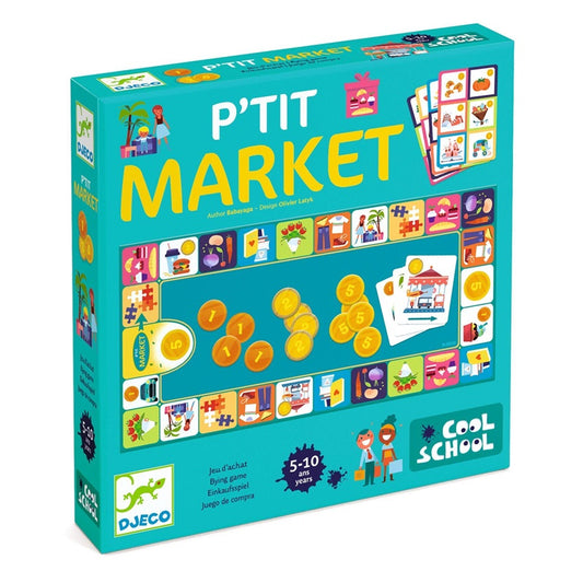Gra Djeco Cool school p'tit market DJ08533