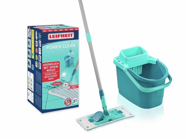 Zestaw do mycia podłóg Leifheit Power Clean, 6 l