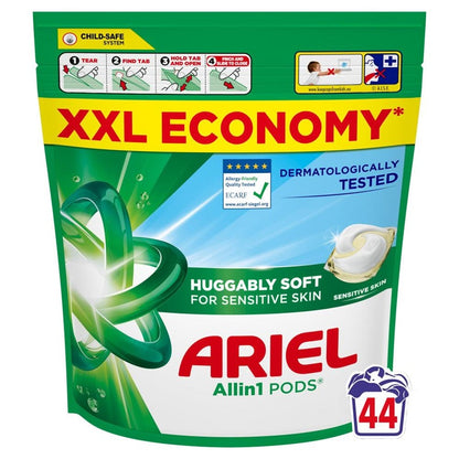 Kapsułki do prania Ariel All-in-1 PODS Sensitive, 44 szt.