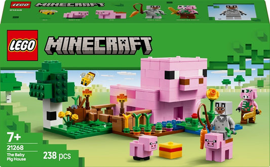 LEGO® Minecraft Domek świnki 21268, 238 elementów