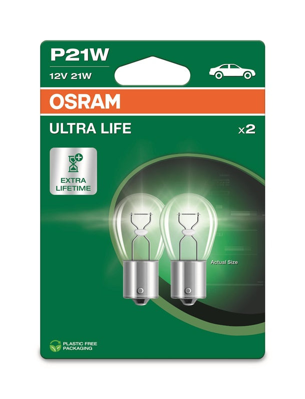 LEMP AUTOSRAM 7506ULT-02B 21W 12V BLI2
