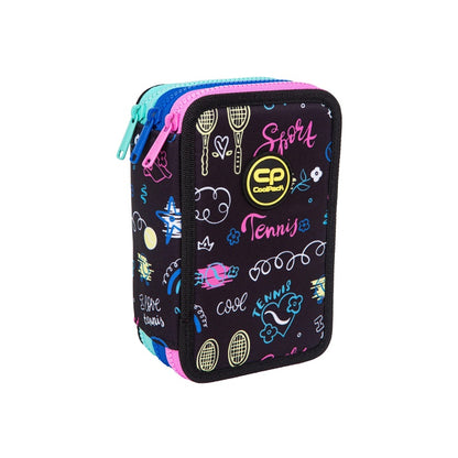 Penalas CoolPack, 20 cm x 13 cm, juoda/įvairių spalvų