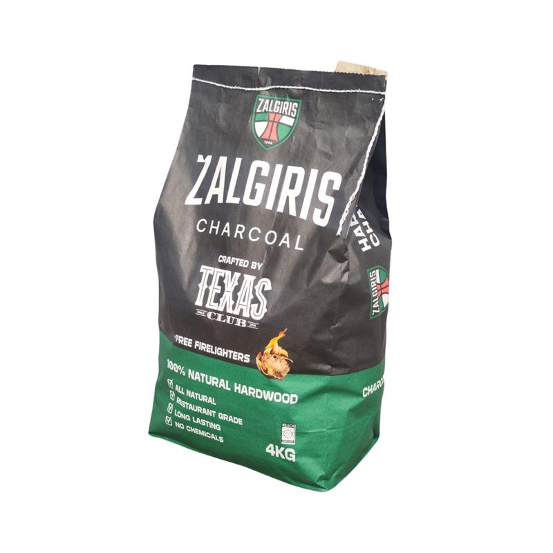 Węgiel drzewny „ŽALGIRIS” ANGL4, 4 kg