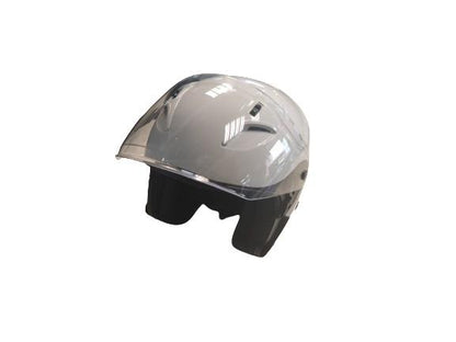 Kask motocyklowy YM-637, M (57-58 cm), biały