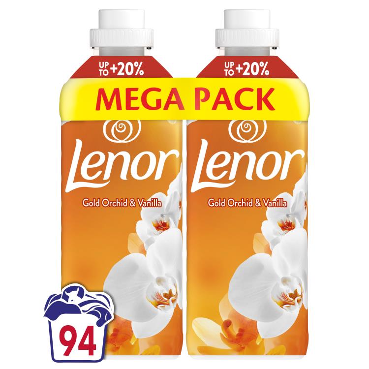 MINKŠTIKLIS LENOR GOLD ORCHID 2X987ML