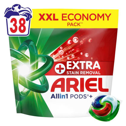 KAPSUŁKI DO PRANIA ARIEL EXTRA CLEAN 38 SZT.