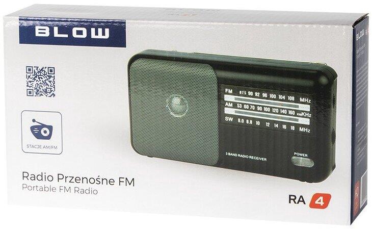 RADIOODBIORNIK RADIO CZARNY BLOW RA4