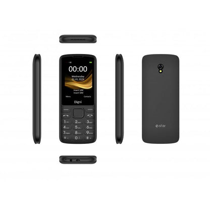 Telefon eStar Digni 244 4G DS czarny